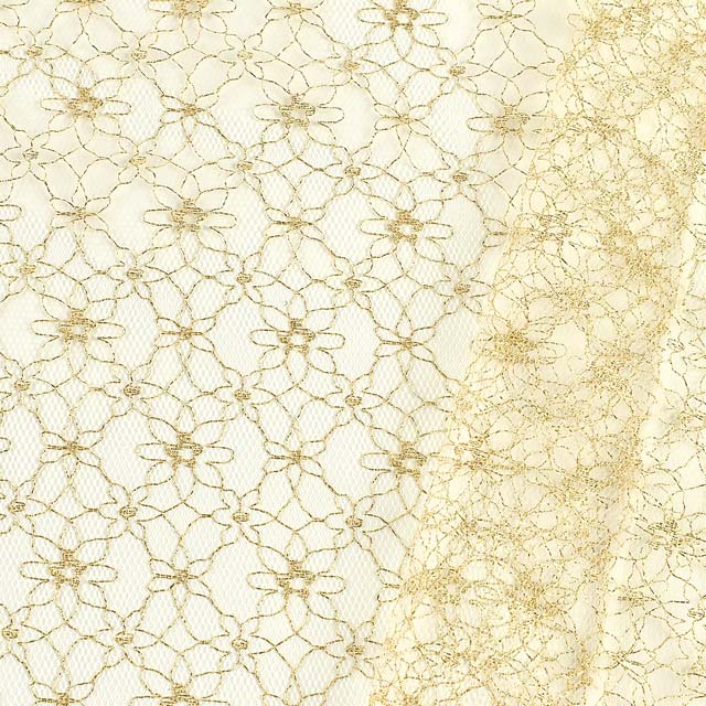 KW/G.ホワイト×ゴールドラメ