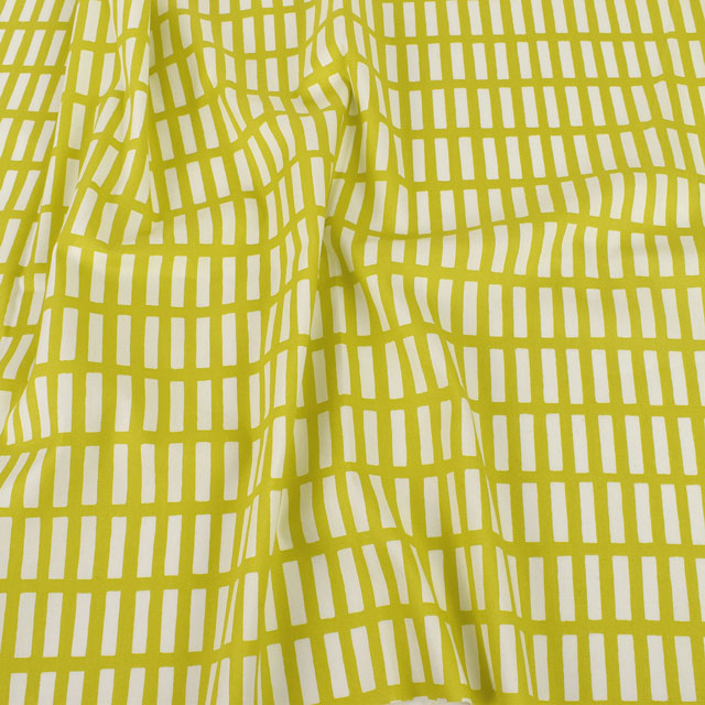 生地 オックスモダンチェック(37088) 1A.イエロー 09Bk22_