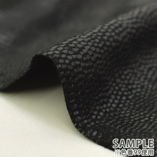 合皮生地 ホイルスエード(3815) 99.ブラック 10Bn99_