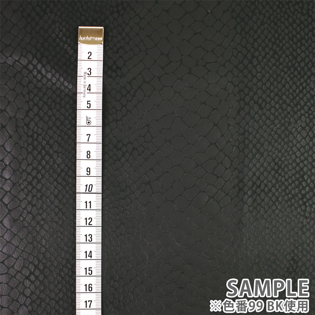 合皮生地 ホイルスエード(3816) 99.ブラック 10Bn99_