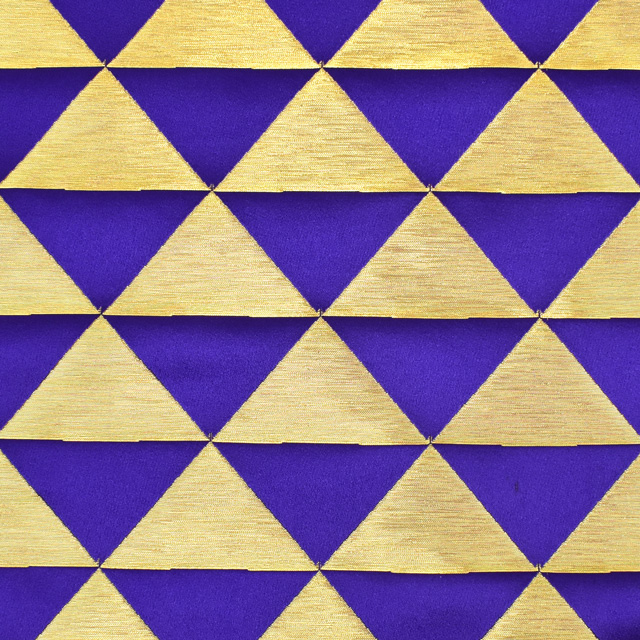 金襴生地 桂2号極上 ウロコ(258-2112) 紫 09Bh18_