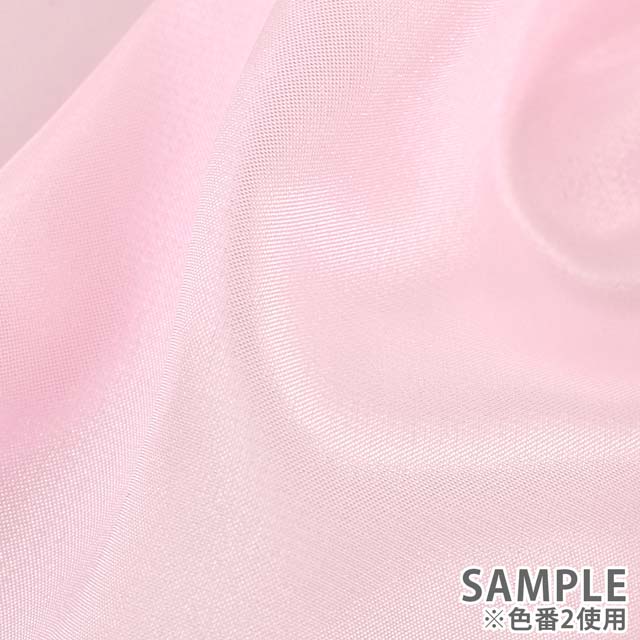 生地 パールシフォン(4281) 2.ライトピンク 10Bf09_