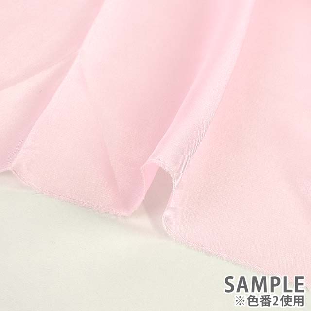 生地 パールシフォン(4281) 2.ライトピンク 10Bf09_