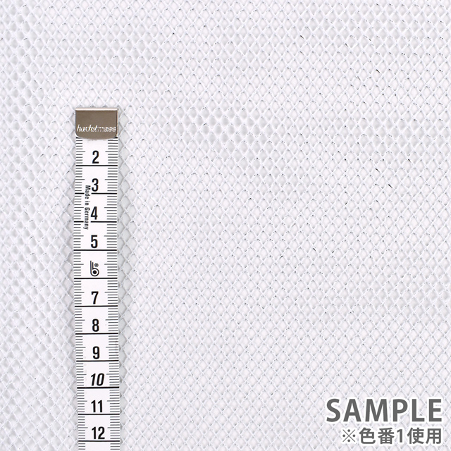 生地 ラメメッシュ(481) 10.黒×ゴールド 10Bk15_