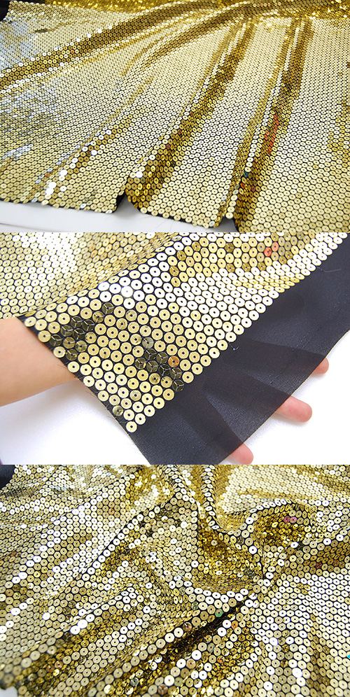 生地 国産オリジナルスパングル(500674) 6.薄ピンク 10Ad06_