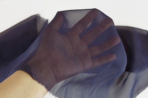 生地 50Dシフォンジョーゼット(5050) 9.ごく薄いピンク 10Bf09_