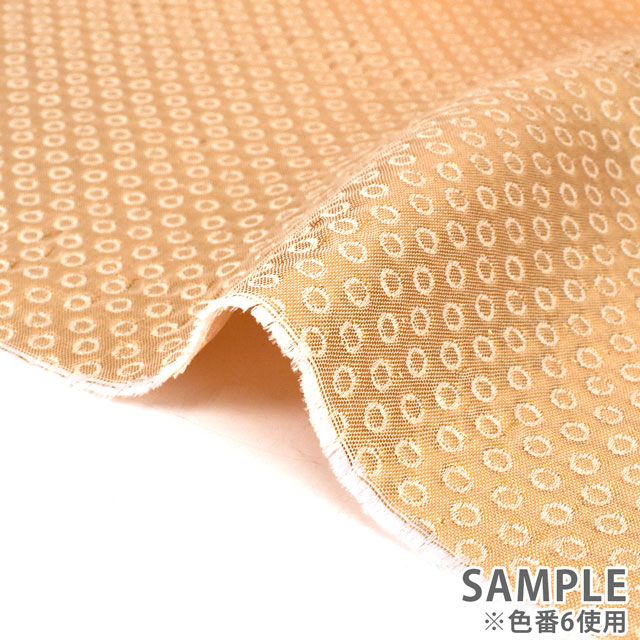 生地 メタルリングジャガード(5238/4278) 1.ネイビー 10Aa01_