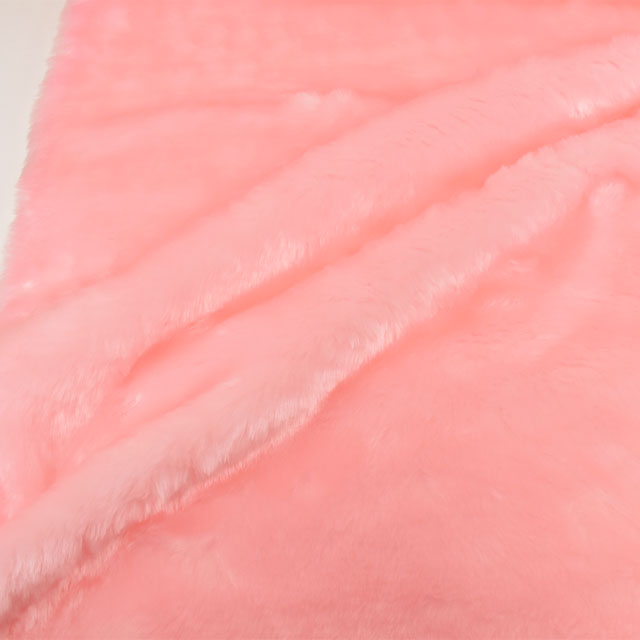 生地 フェイクファー短毛/ブライトファーショート(5311) 200.ペールピンク 10Bn99_