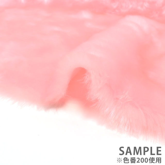 生地 フェイクファー短毛/ブライトファーショート(5311) 367.ライトブルー 10Bn99_