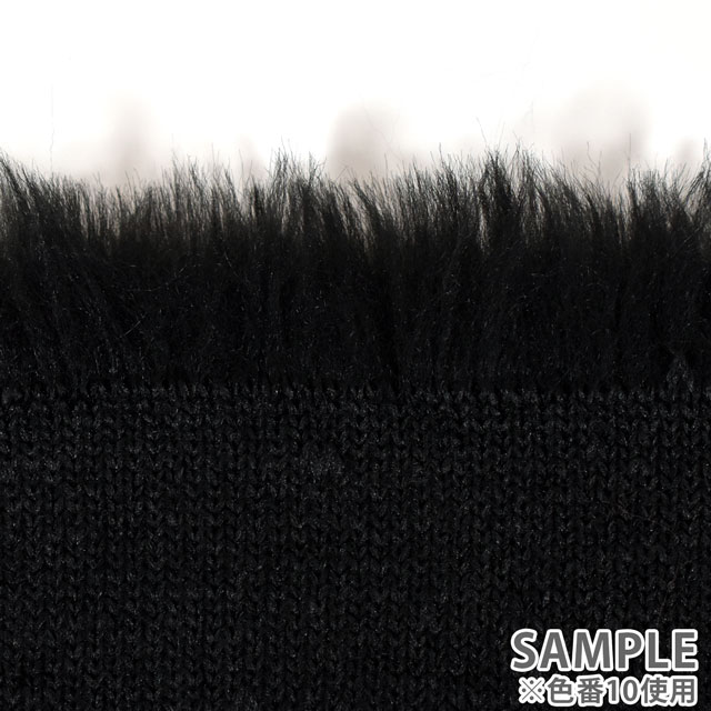 ファー生地 ソフトブライトファー(5325) 1.白 10Bn99_