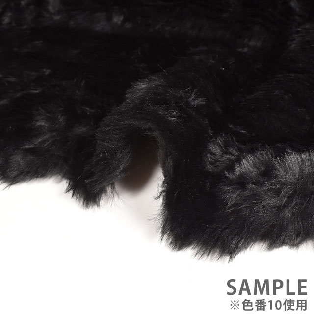 ファー生地 ソフトブライトファー(5325) 1.白 10Bn99_