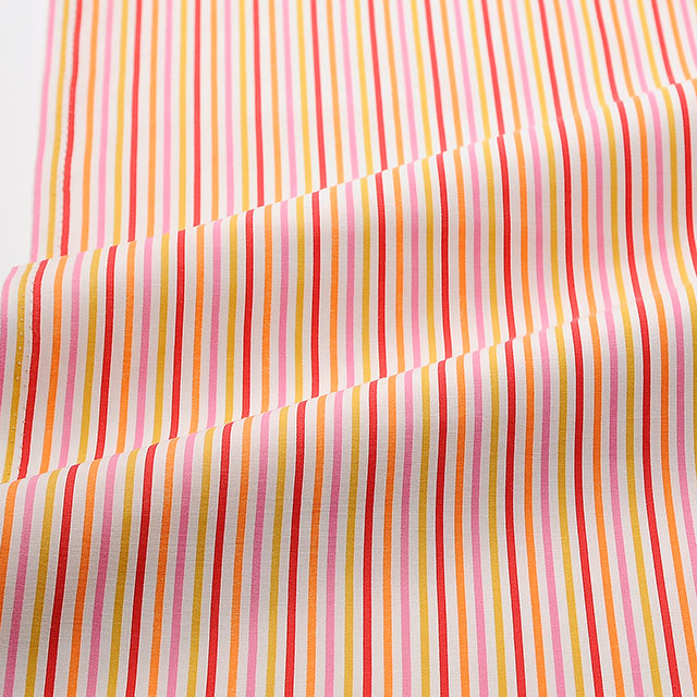 生地 スケアプリント ストライプ(55200) 2J.マルチカラーB 09Bk23_