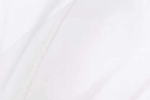 生地 シャンブレーオーガンジー(5570) KW.白 10Bg10_