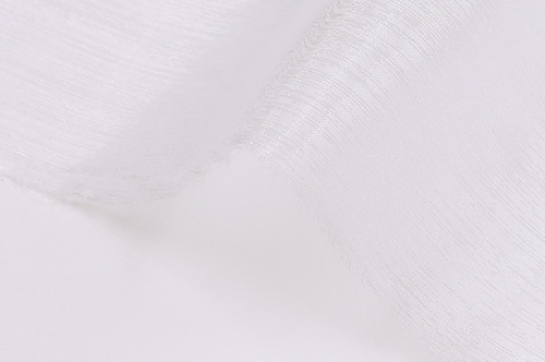 生地 シャンブレーオーガンジー(5570) KW.白 10Bg10_