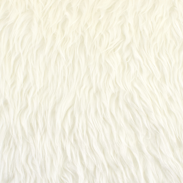 生地 プードルボア(5820) 1.白 10Bn99_