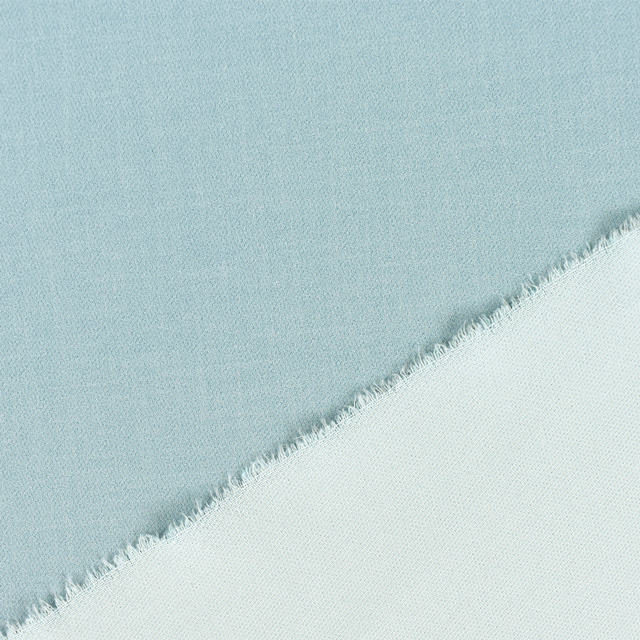 生地 メランジダブルクロス(6061) 5.サックス 09Cq39_