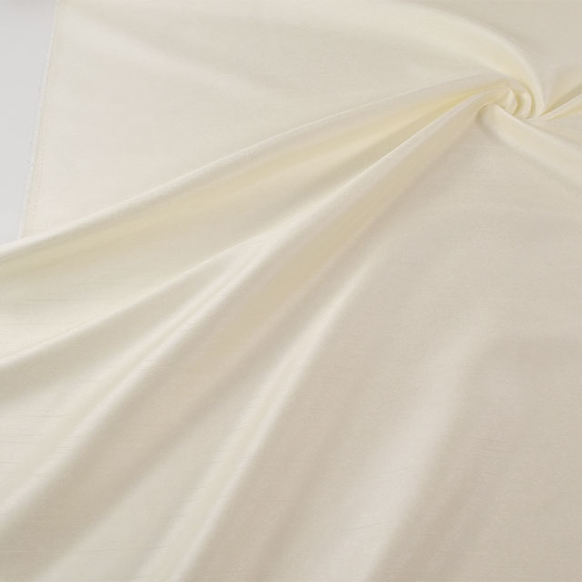 生地 バックサテンシャンタン(634) 12.アイボリー 10Ae08_