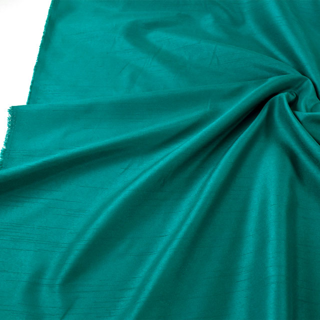 生地 バックサテンシャンタン(634) 15.グリーン 10Ae08_