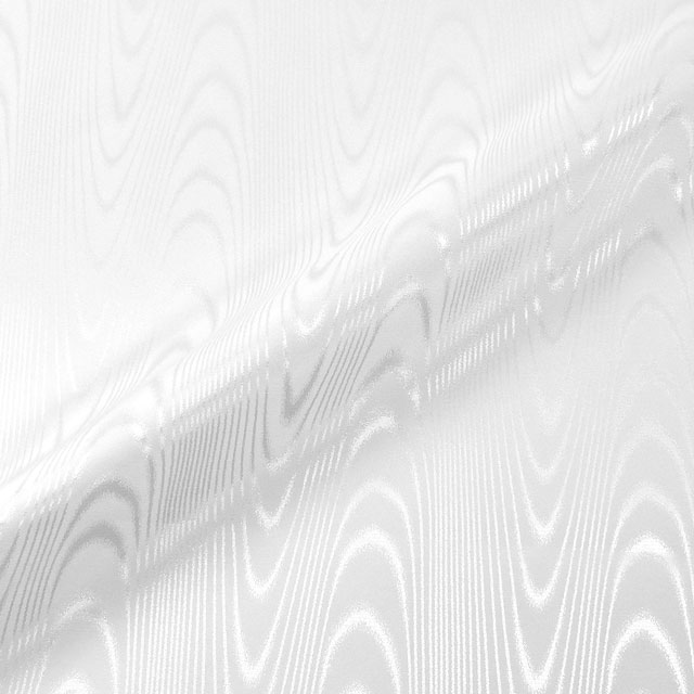 生地 モアレジャガード(731) 1.白 10Aa05_