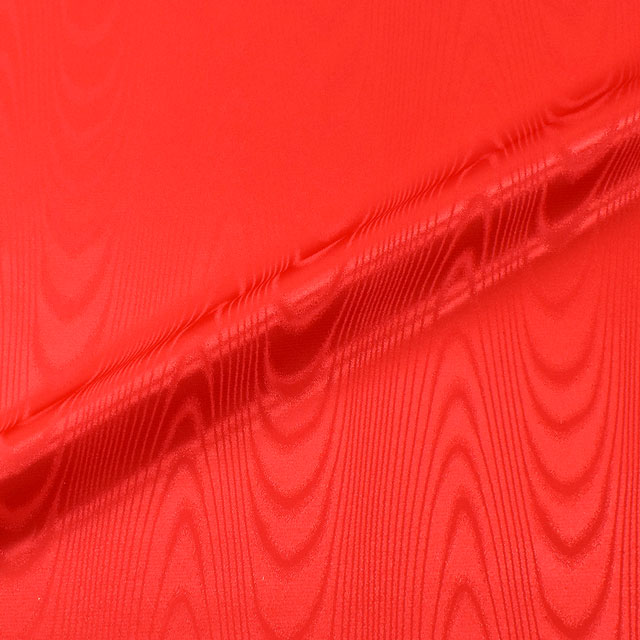 生地 モアレジャガード(731) 15.赤 10Aa05_