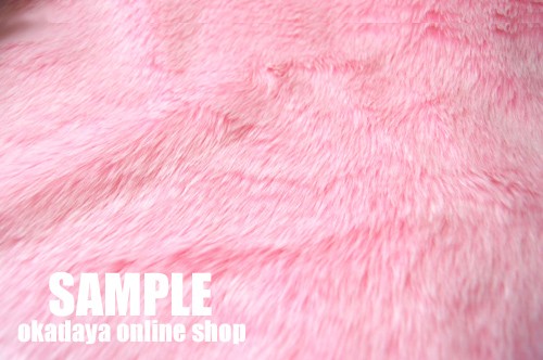 生地 ボア(7417) 100.赤 99Zz99_