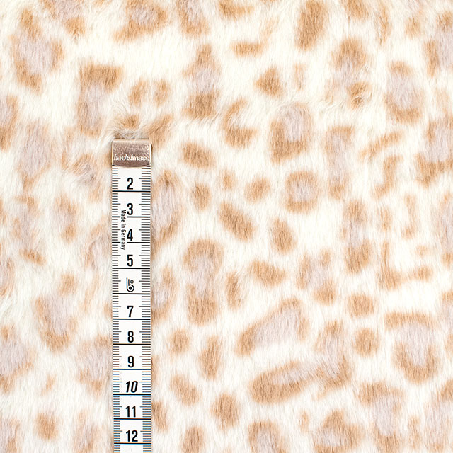 生地 アニマルボア ひょう 約140cm幅×100cmカット(75605-1) A.ベージュ 14yy88_