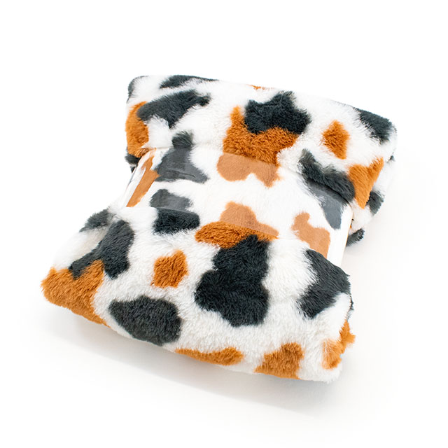 生地 アニマルボア うし 約140cm幅×100cmカット(75605-1) C.ブラウン/ブラック 14yy88_