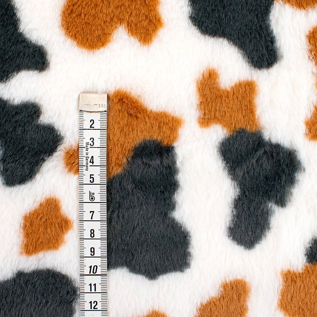 生地 アニマルボア うし 約140cm幅×100cmカット(75605-1) C.ブラウン/ブラック 14yy88_