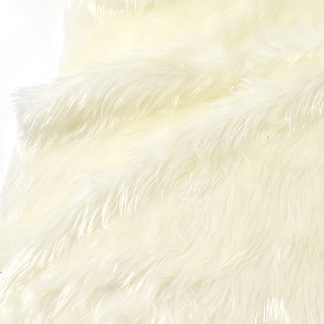 ファー生地 ブライトプードルファー(7750) 1.ホワイト 10Bn99_