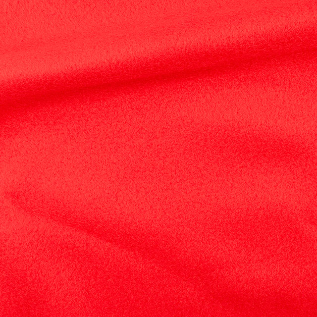 生地 フリース 無地 約140cm幅×150cmカット(77537-1) 5.レッド 14yy88_