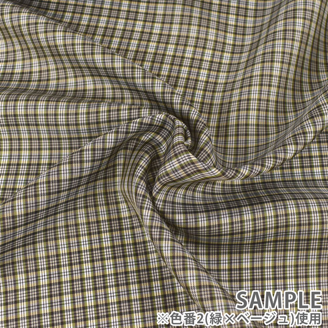 裏地 ミラクルチェック(8004) 1.水色×グレー 09Cx49_