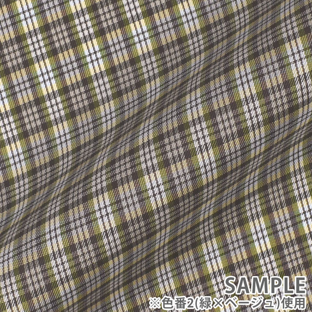 裏地 ミラクルチェック(8004) 1.水色×グレー 09Cx49_