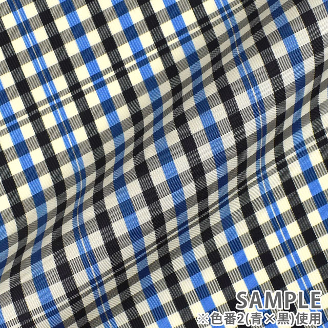 裏地 ミラクルチェック(8006) 1.モスグリーン×ネイビー 09Cx49_