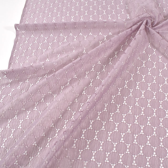 生地 ラッセルレース(80593) 9.オールドローズ 10Ac04_