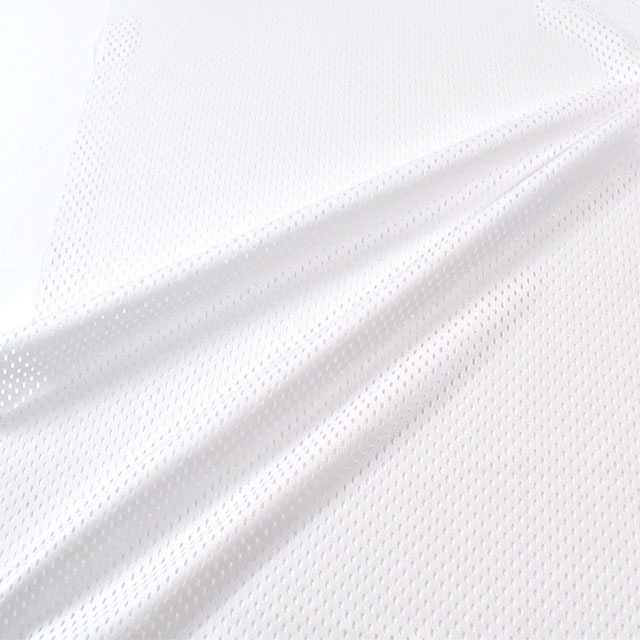 生地 スポーティメッシュ(809) 1.白 10Bk15_