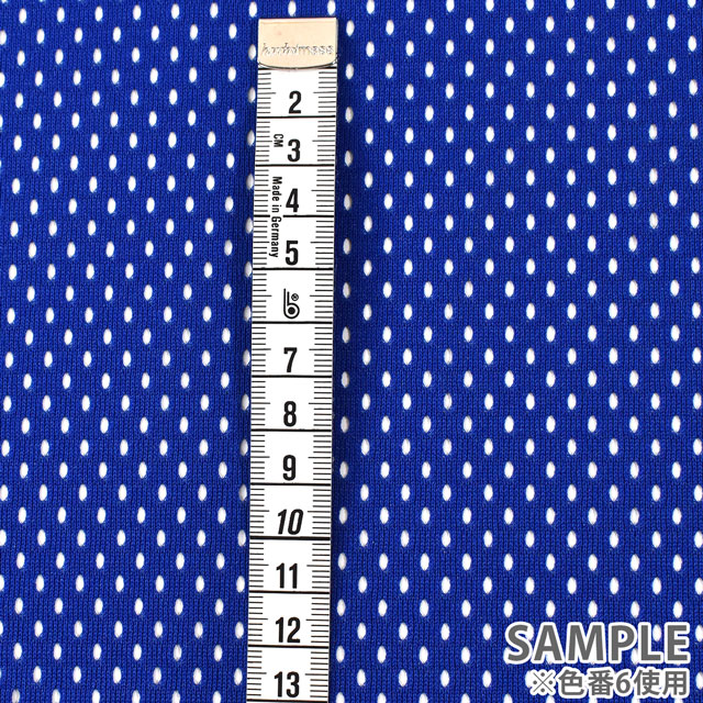 生地 スポーティメッシュ(809) 1.白 10Bk15_