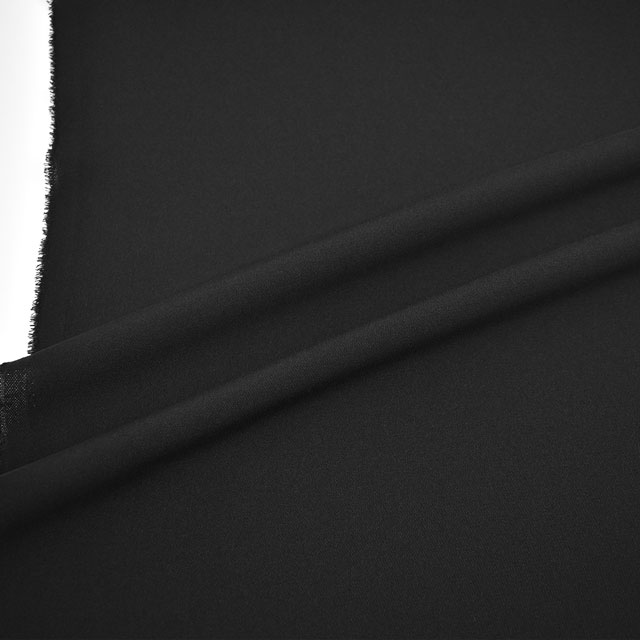 生地 モランナカシミヤ(8195) 115.黒 99Zz99_