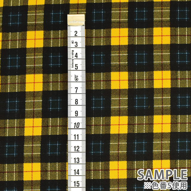 生地 ツイルプリント チェック(88320) 1-18.グレー×ライラック 09Bk22_