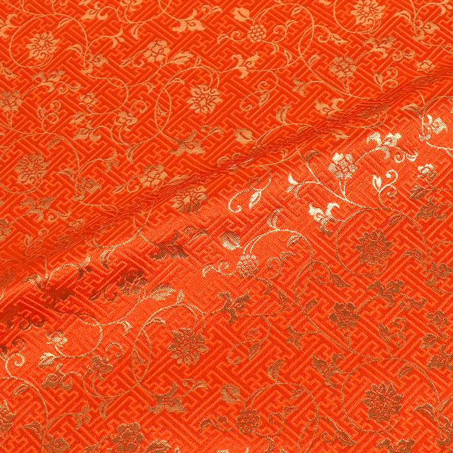 金襴生地 古代(9032) 233.橙 09Bh18_