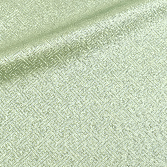 金襴生地 古代無金（9032） 284.薄緑 09Bh18_