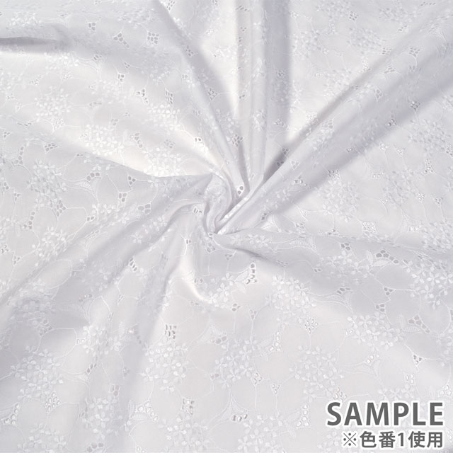 生地 綿レース(9242113) 1.白 99Zz99_