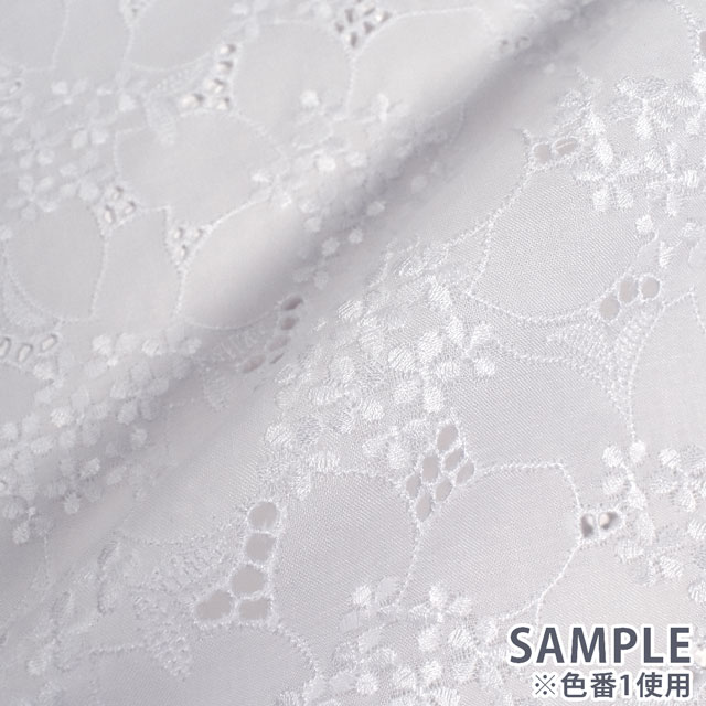 生地 綿レース(9242113) 1.白 99Zz99_