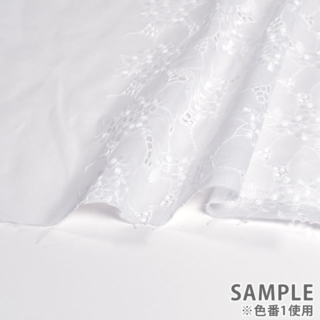 生地 綿レース(9242113) 1.白 99Zz99_