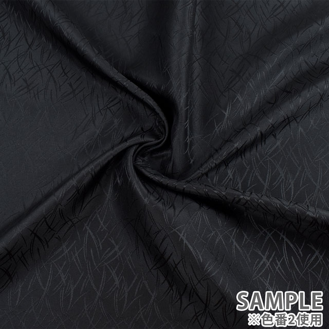 生地 ポリエステルジャガード 松葉型(935) 1.白 09Bh18_