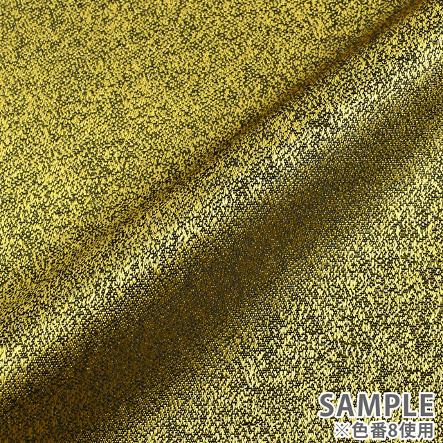 生地 ガラッシアジャガード(968) 5.黒×ピンク 10Aa05_