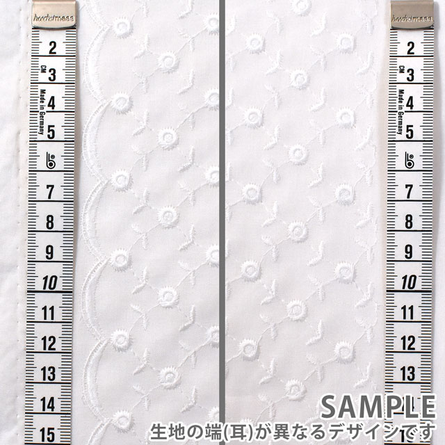 生地 綿ローンレース(9841016) OF.オフ白 99Zz99_