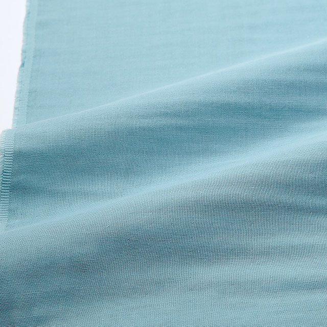 生地 四重ガーゼ無地(99894) 6.水色 99Zz99_