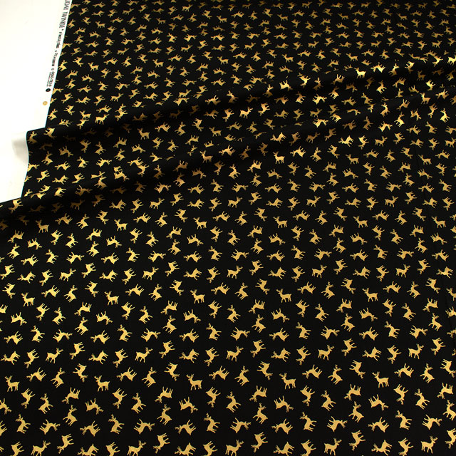 生地 WINDHAM-ウィンダム- REINDEER レインディア/シーチング(53991M) 2.ブラック 09Ac04_