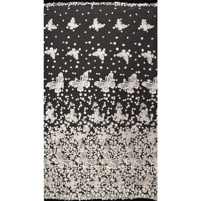 生地 プリンセスレース(A10201-2BF-NT52) IVORY.アイボリー 10Bn99_