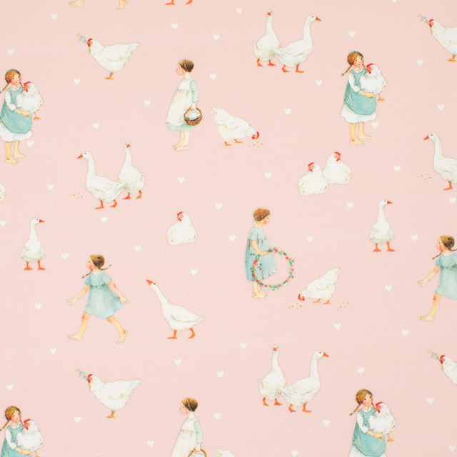 生地 acufactum-アクファクトゥム- カントリーライフ(ACU3523) 610.ピンク 09Ac04_